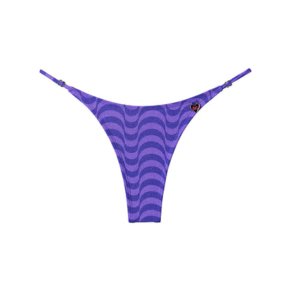 Bombacha Alice Shine Ondas Lila