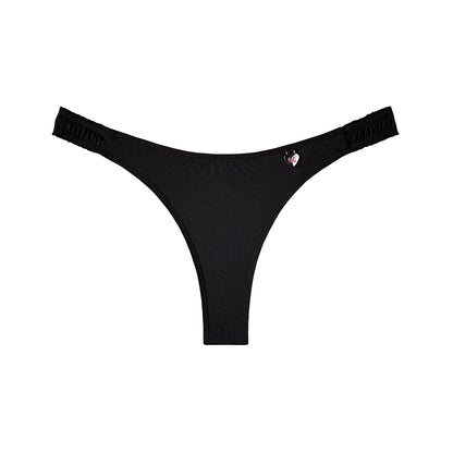 Bombacha Frunce Black